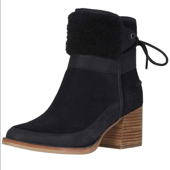 womens black ankle ugg boots